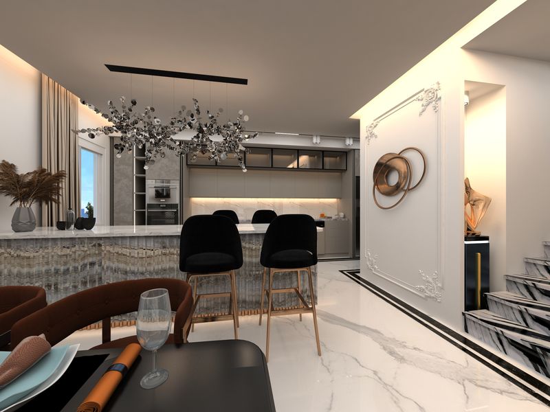 Шикарный проект для комфортной жизни. Апартаменты 1+1, 2+1, 3+1 и 4+1 в Обе. От 55 до 245 м2. фото 27