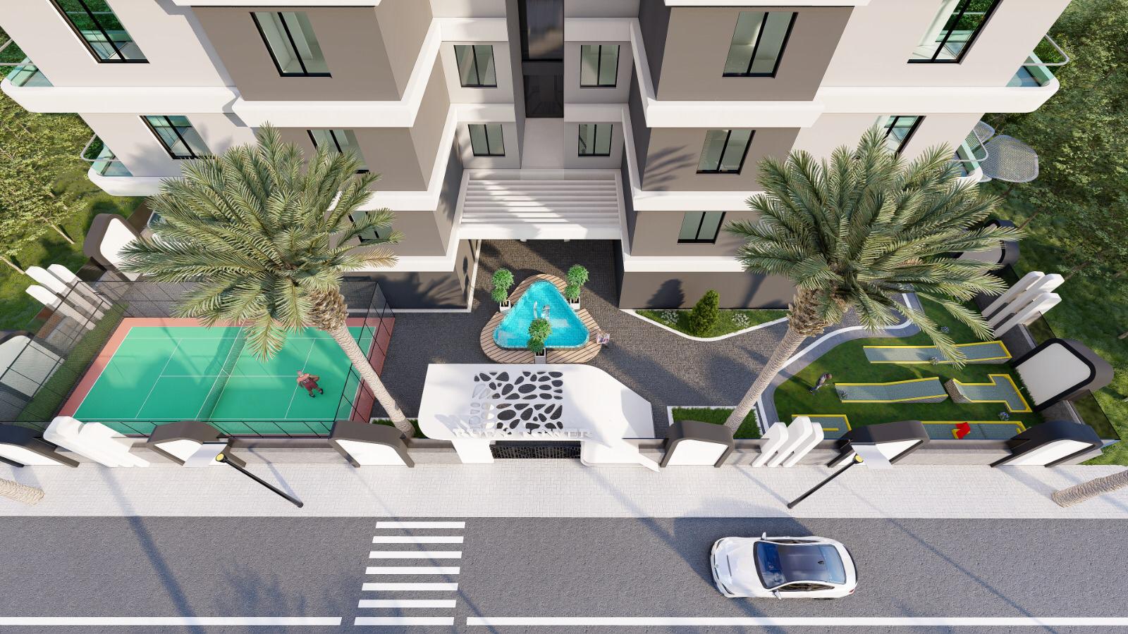 Инвестиционный элитный проект с квартирами разных планировок от 49 до 209 м2. Махмутлар, Алания. фото 6