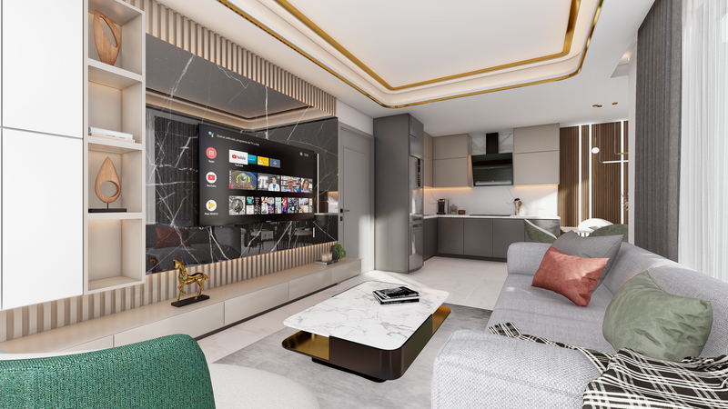 Инвестиционный элитный проект с квартирами разных планировок от 49 до 209 м2. Махмутлар, Алания. фото 24