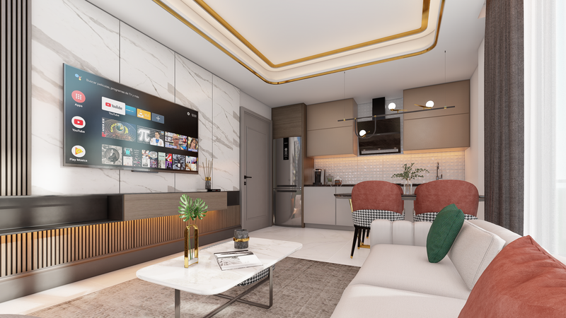 Инвестиционный элитный проект с квартирами разных планировок от 49 до 209 м2. Махмутлар, Алания. фото 29