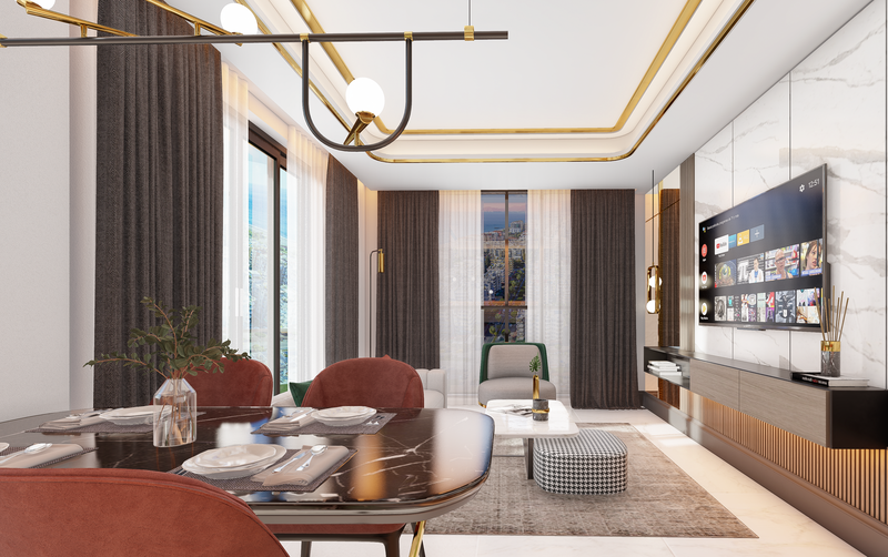 Инвестиционный элитный проект с квартирами разных планировок от 49 до 209 м2. Махмутлар, Алания. фото 32