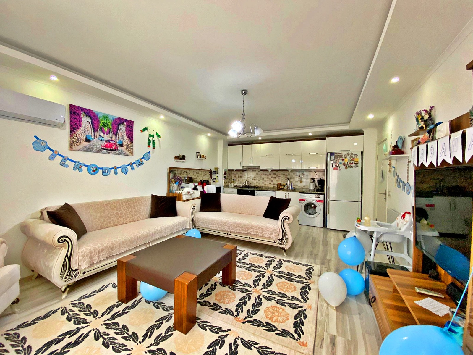 Недорогая квартира 1+1 в центре города, 70 м2 фото 24