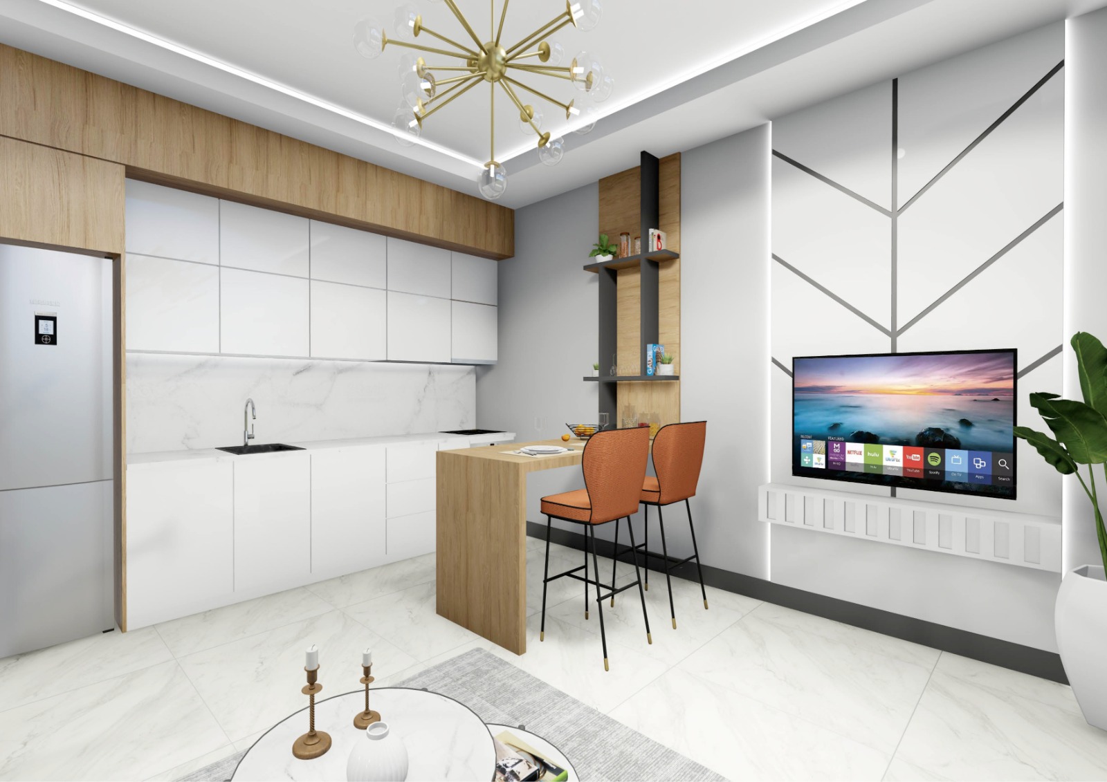 Investment project under construction in the Oba area, apartments of layouts 1+1 from 45 m2, 2+1 from 94 m2, 3+1 from 103 m2 фото 13