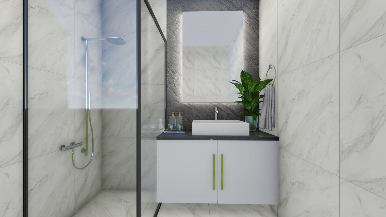 Investment project under construction in the Oba area, apartments of layouts 1+1 from 45 m2, 2+1 from 94 m2, 3+1 from 103 m2 фото 15