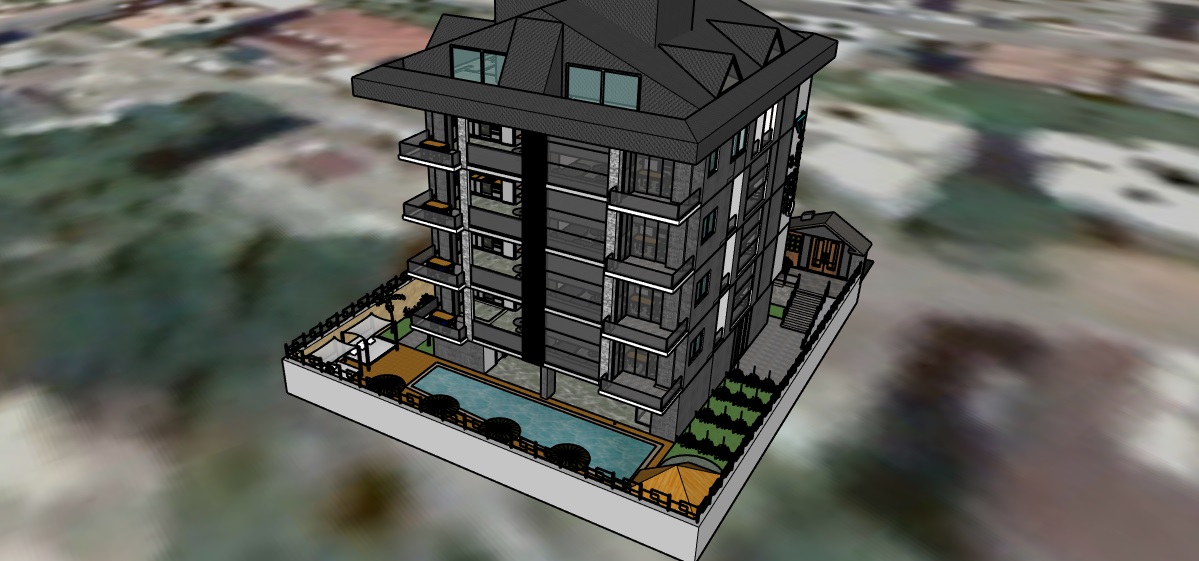 Apartments 2+1 in a complex at the final stage of construction near Cleopatra beach, 85m2. фото 6