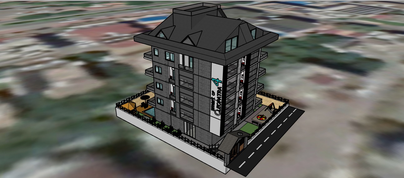 Apartments 2+1 in a complex at the final stage of construction near Cleopatra beach, 85m2. фото 7