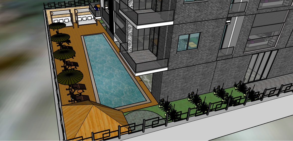 Apartments 2+1 in a complex at the final stage of construction near Cleopatra beach, 85m2. фото 9