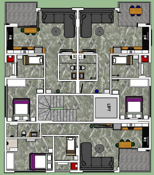 Apartments 2+1 in a complex at the final stage of construction near Cleopatra beach, 85m2. фото 16