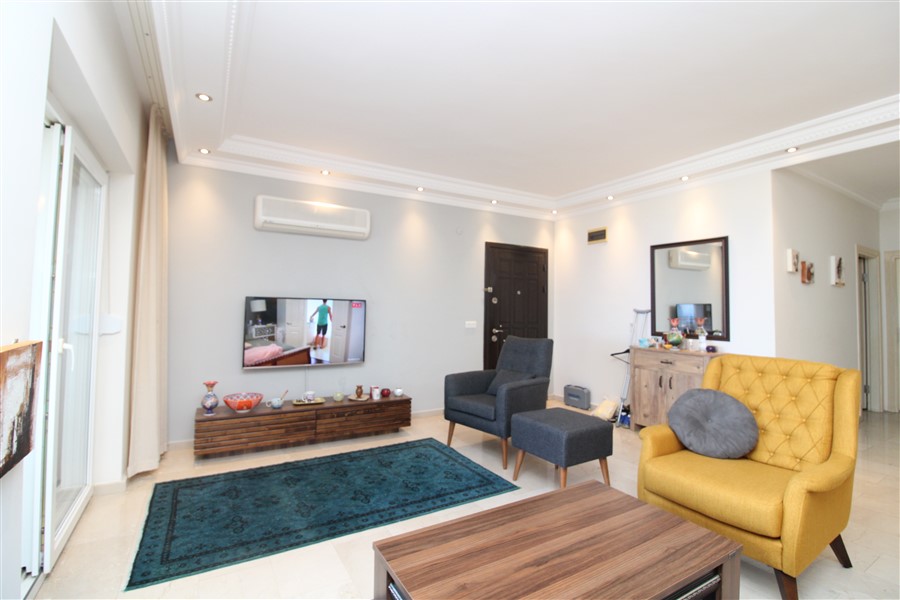 Вилла 2+1 с видом на море и крепость, 100 м2. Каргыджак, Алания. фото 14