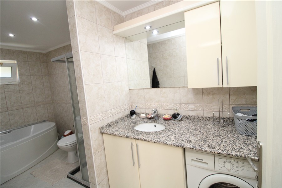 Вилла 2+1 с видом на море и крепость, 100 м2. Каргыджак, Алания. фото 18