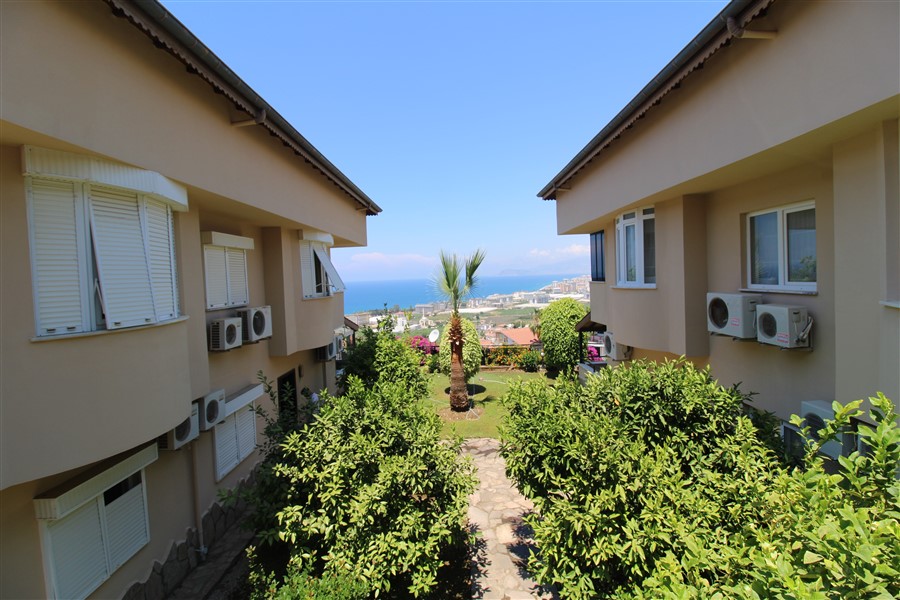 Вилла 2+1 с видом на море и крепость, 100 м2. Каргыджак, Алания. фото 28