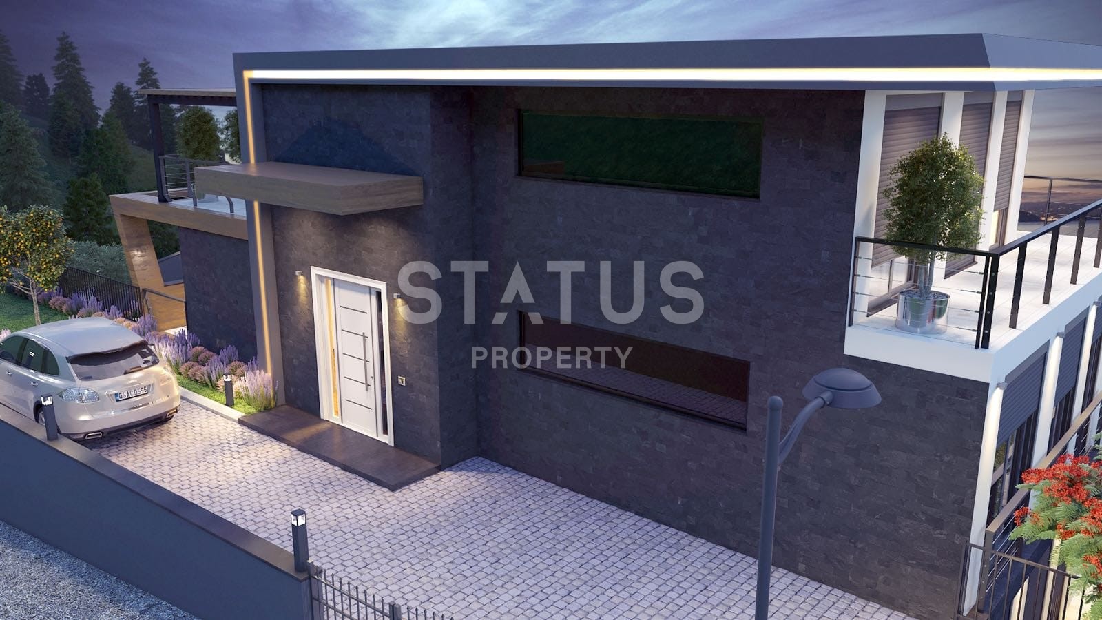 Шикарные виллы в центральной части города с неповторимым видом на горы, море и крепость Аланьи, 500 кв.м. фото 8