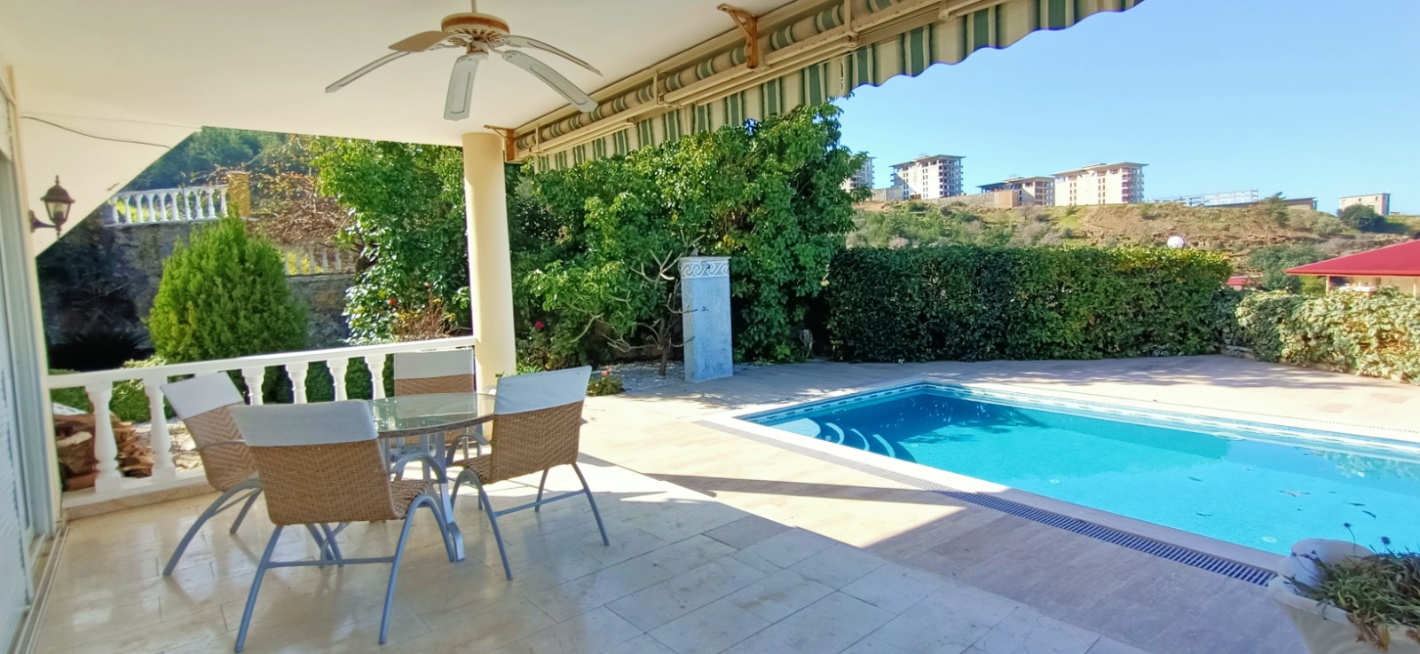 Отдельная меблированная вилла 3+1 с бассейном в Каргыджаке, 605 м2 фото 4