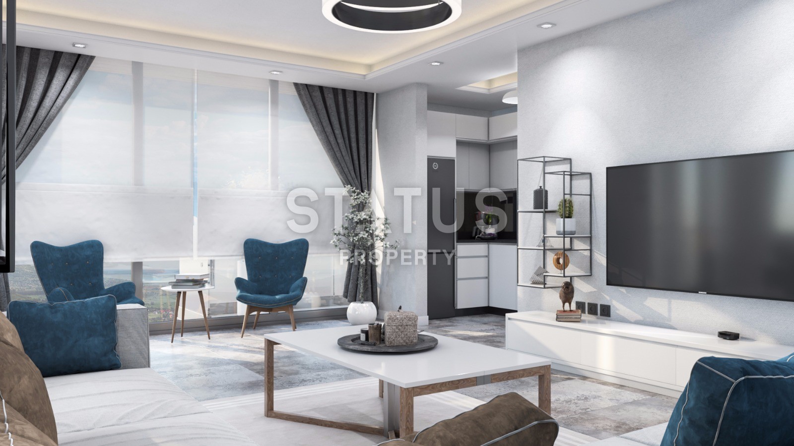 Шикарные виллы в центральной части города с неповторимым видом на горы, море и крепость Аланьи, 500 кв.м. фото 9