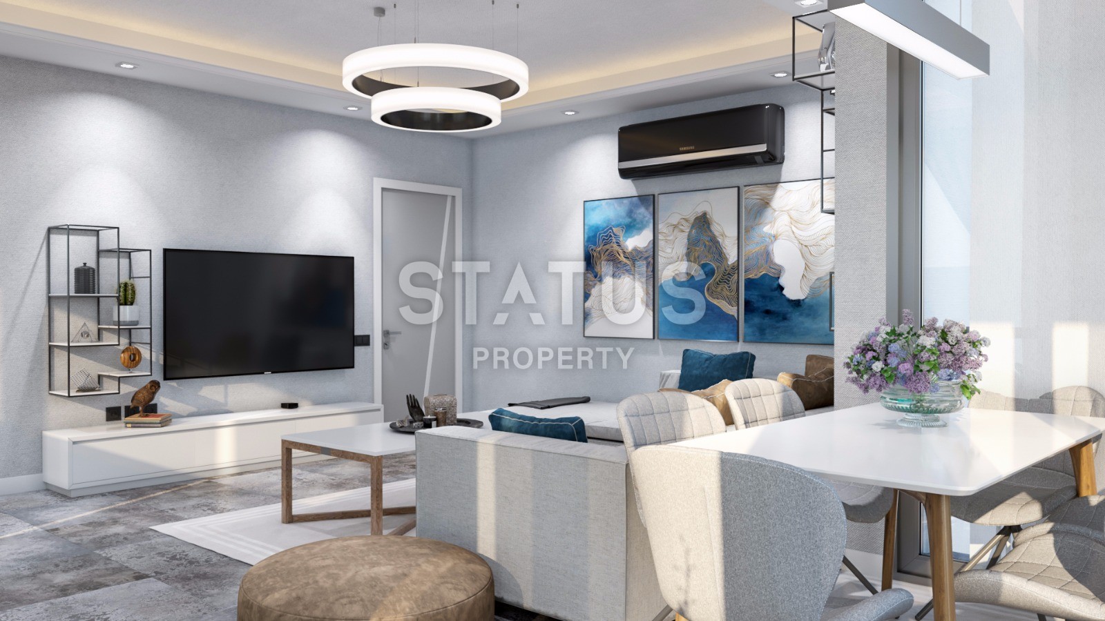 Шикарные виллы в центральной части города с неповторимым видом на горы, море и крепость Аланьи, 500 кв.м. фото 11