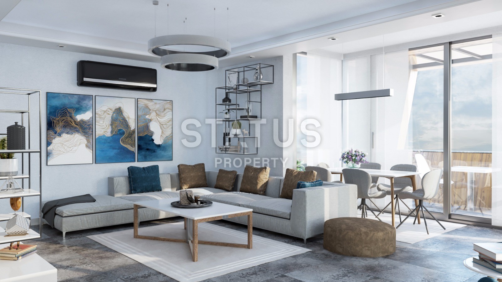 Шикарные виллы в центральной части города с неповторимым видом на горы, море и крепость Аланьи, 500 кв.м. фото 12