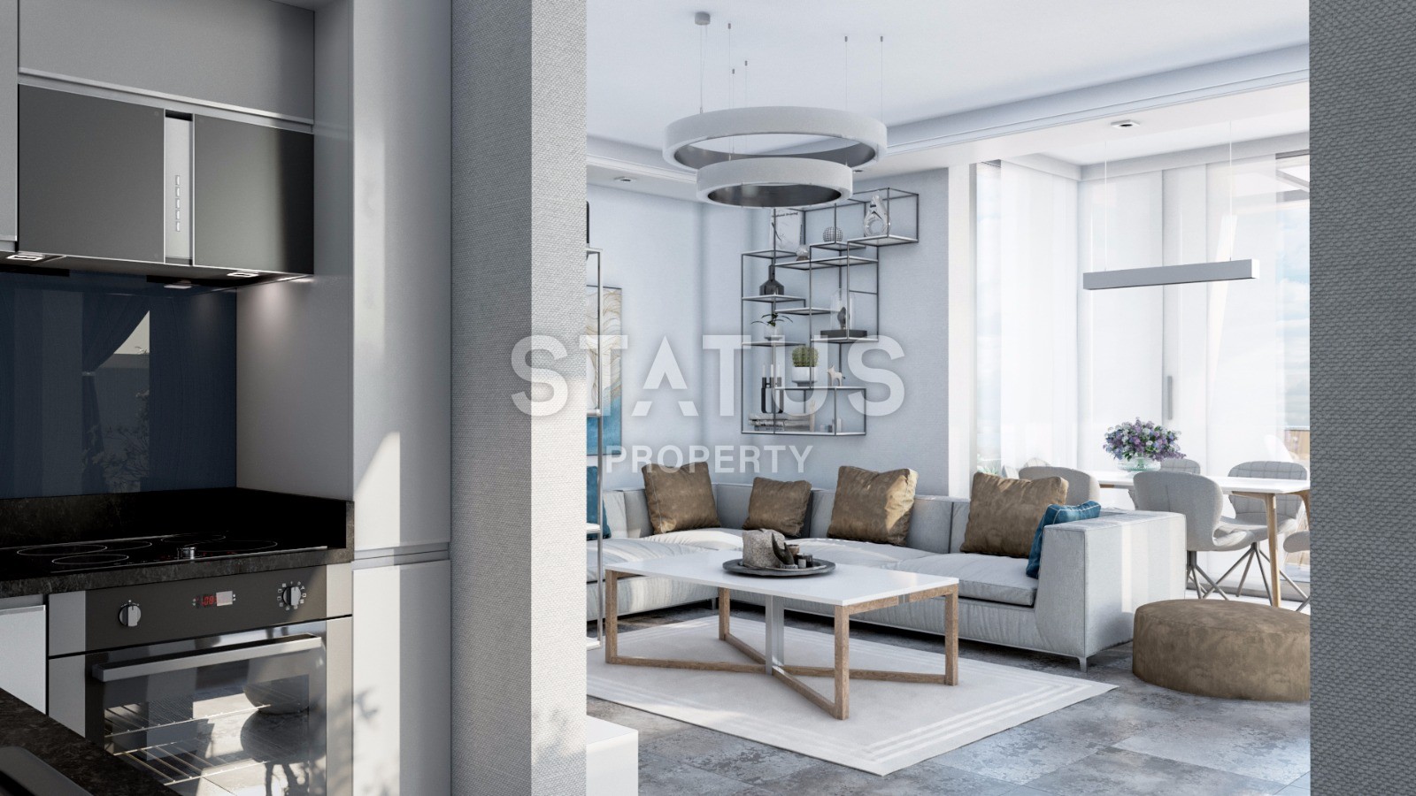 Шикарные виллы в центральной части города с неповторимым видом на горы, море и крепость Аланьи, 500 кв.м. фото 13