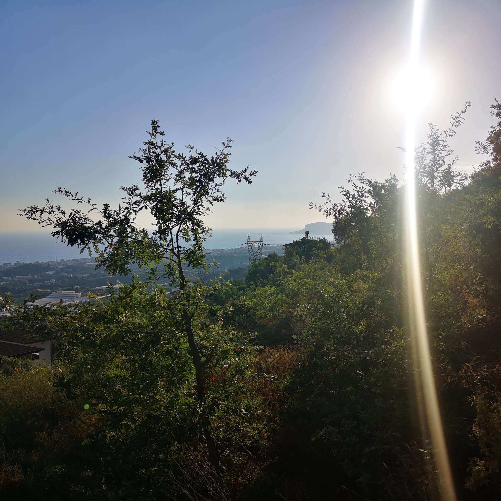 Land plot of 1000 m2 overlooking the Mediterranean Sea. Mahmutlar, Alanya. фото 3