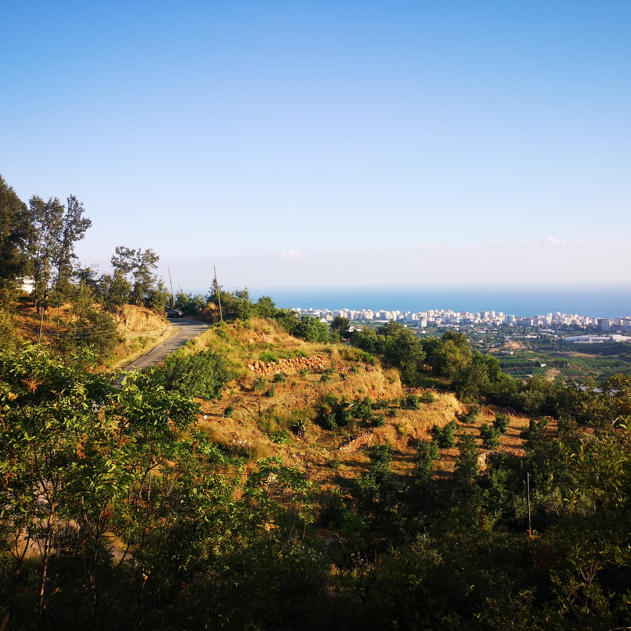 Land plot of 1000 m2 overlooking the Mediterranean Sea. Mahmutlar, Alanya. фото 10