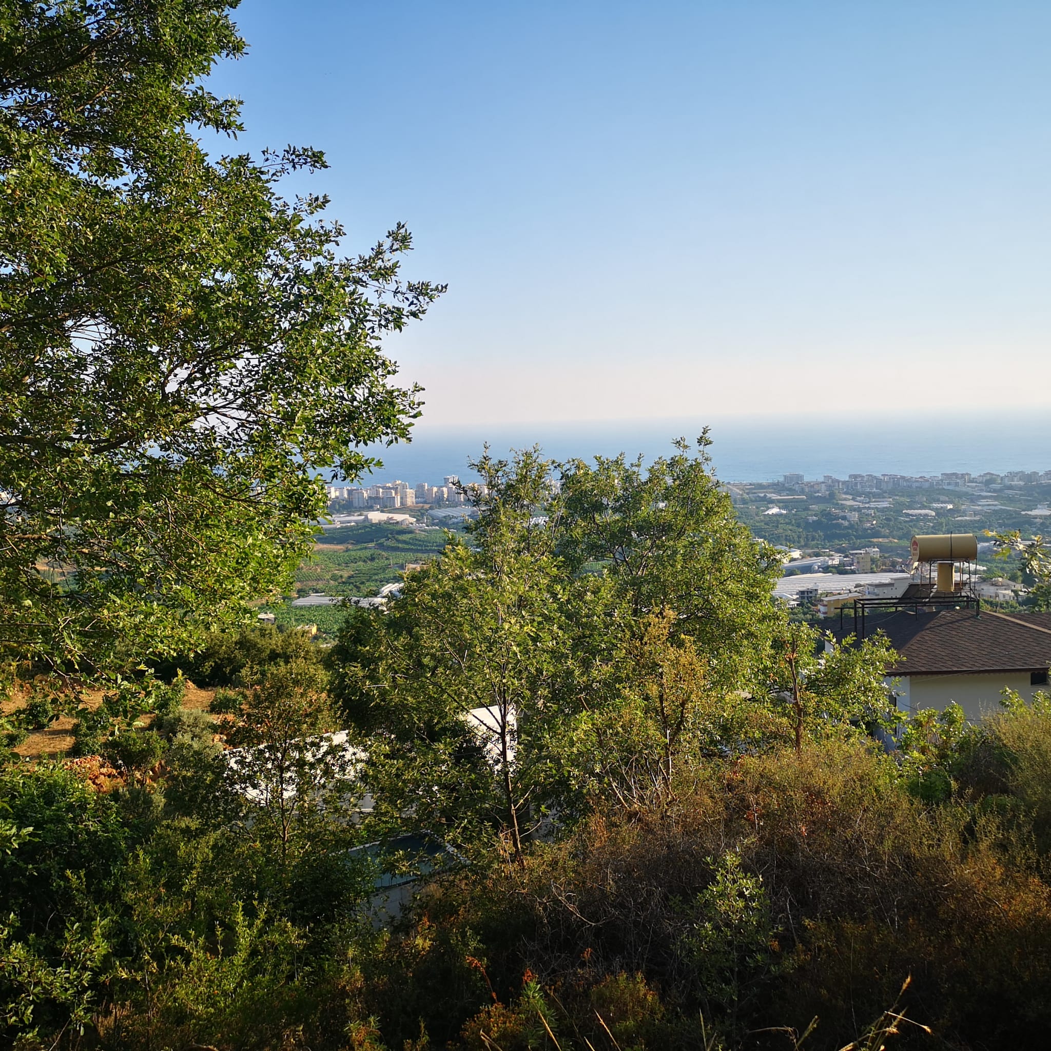 Land plot of 1000 m2 overlooking the Mediterranean Sea. Mahmutlar, Alanya. фото 13