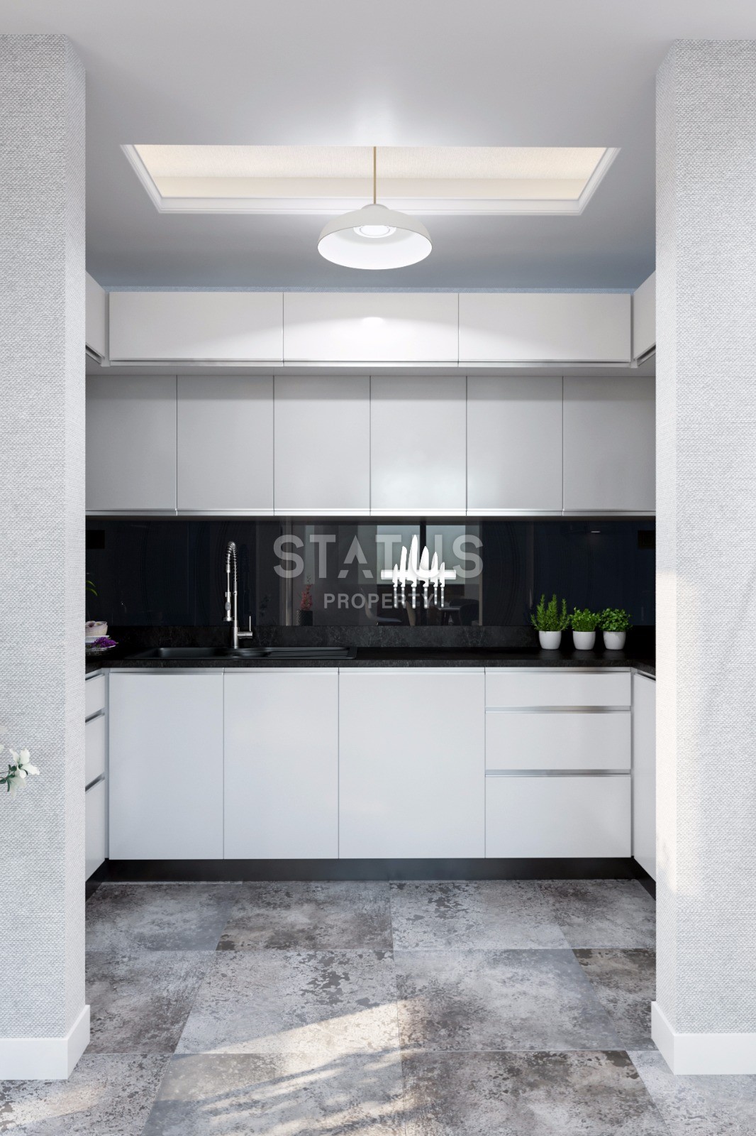 Шикарные виллы в центральной части города с неповторимым видом на горы, море и крепость Аланьи, 500 кв.м. фото 17