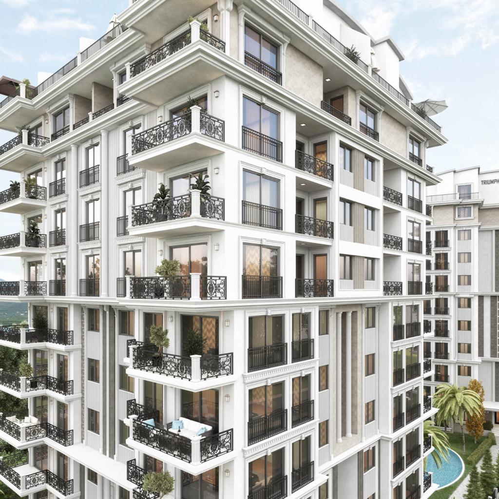 Luxurious investment project in the center of Alanya. Apartments 1+1, 2+1 and 3+1 from 55 m2. фото 5