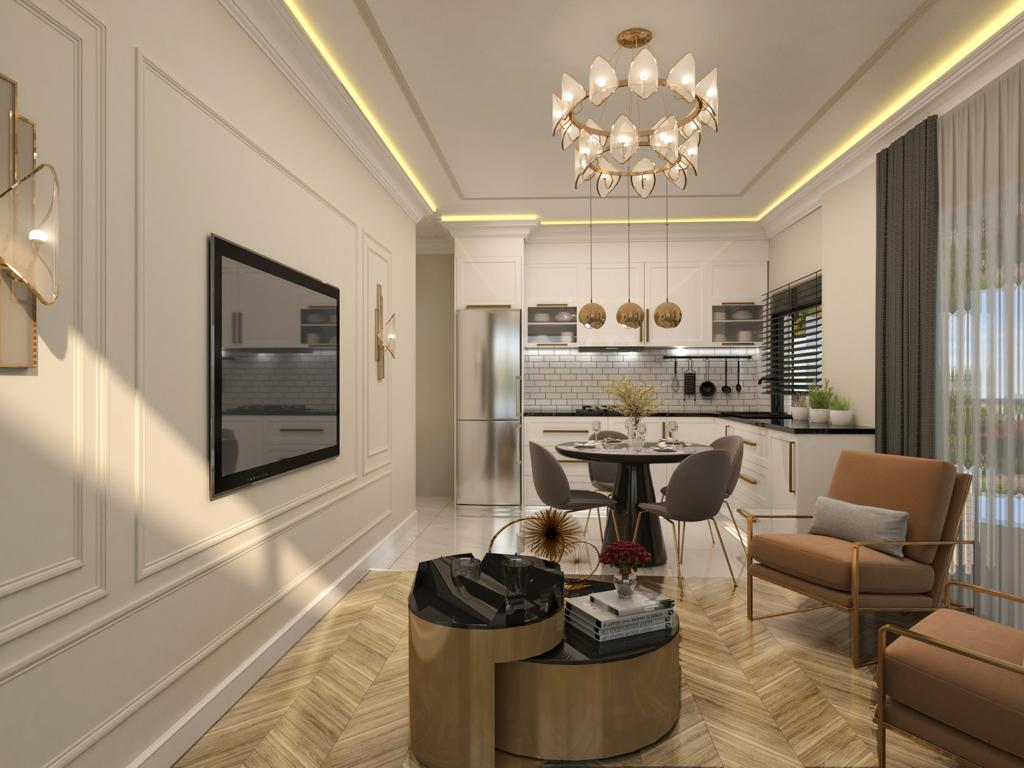 Luxurious investment project in the center of Alanya. Apartments 1+1, 2+1 and 3+1 from 55 m2. фото 32