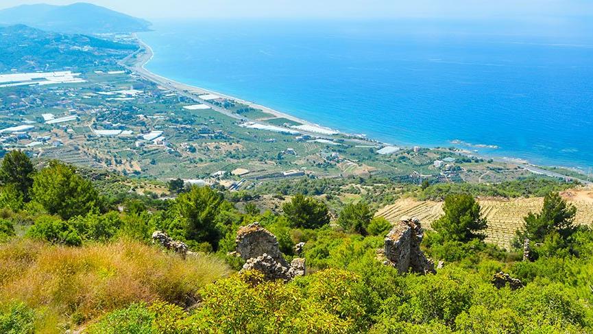 Земельный участок 1572 м2 с видом на море в популярном районе Кору в Газипаша. фото 3