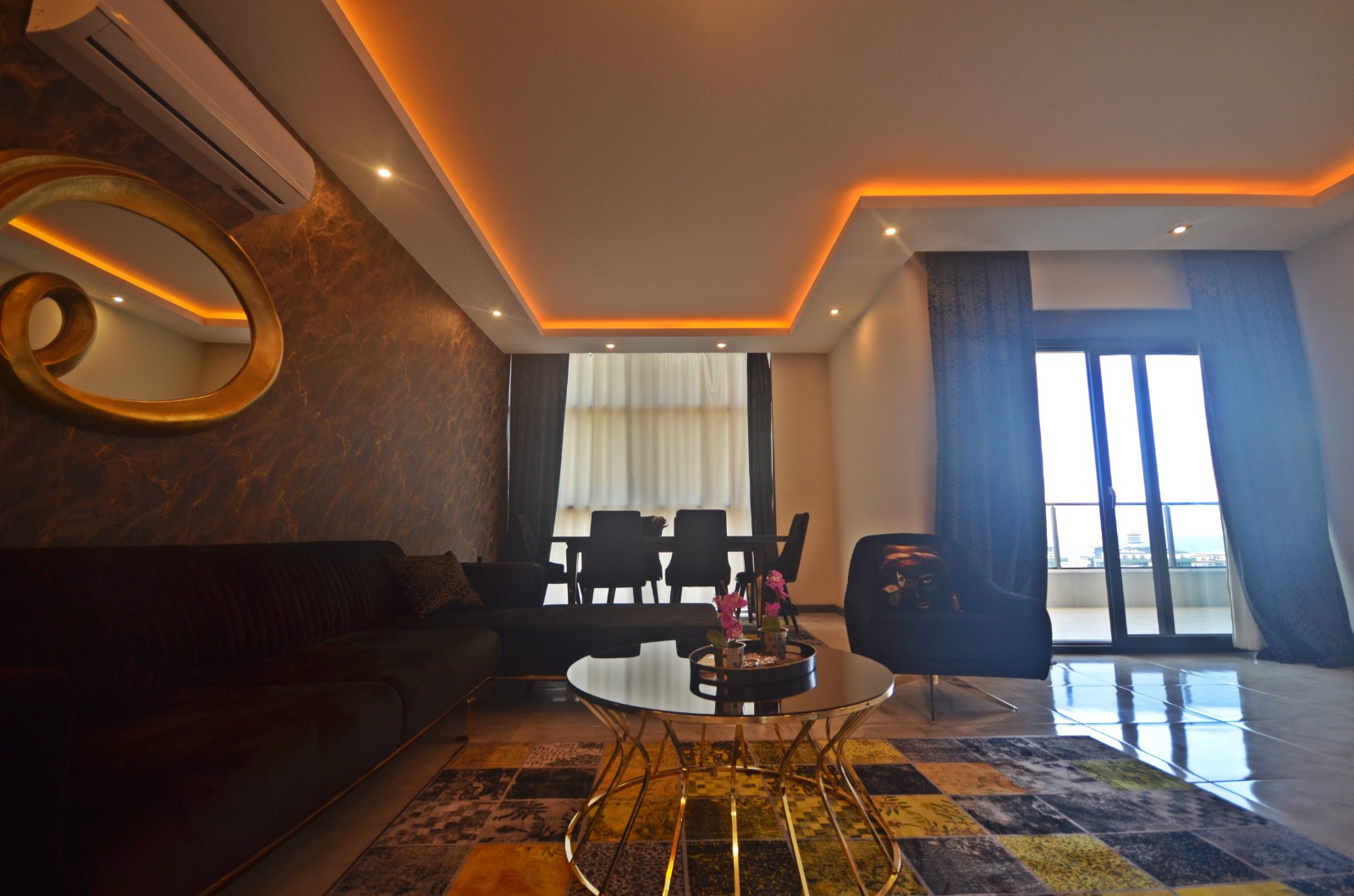 Две квартиры 2+1 в элитном новом комплексе в Махмутларе, 100 м2. фото 7