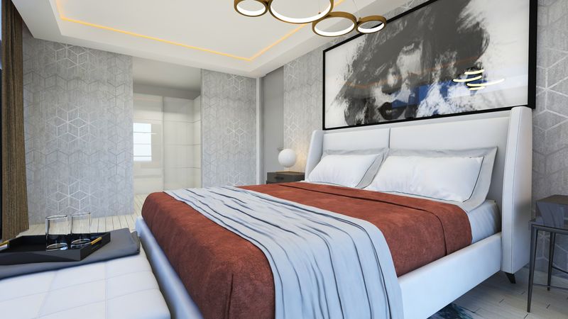 New project of villas under construction in the picturesque area of Kargicak, 190-450 m2 фото 11