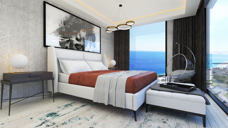 New project of villas under construction in the picturesque area of Kargicak, 190-450 m2 фото 12