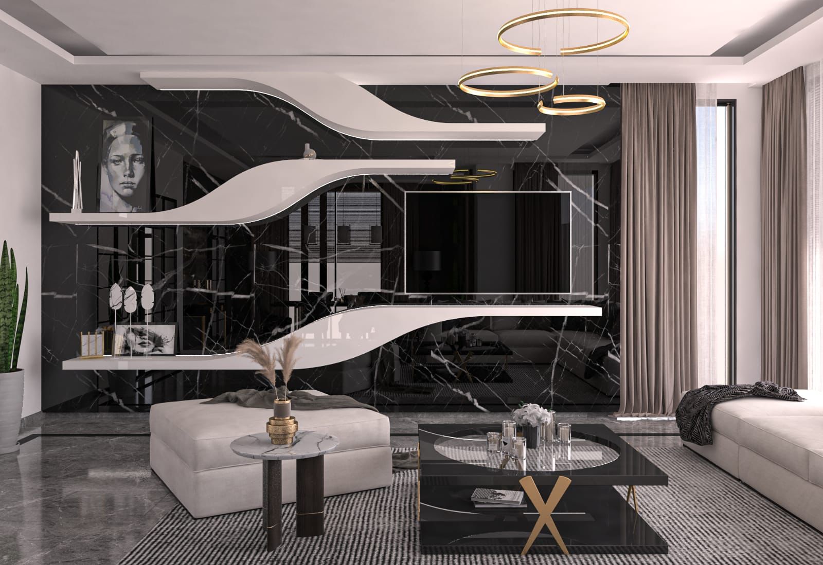 Five detached villas, with a private infinity pool, 450 - 490 m2 фото 18