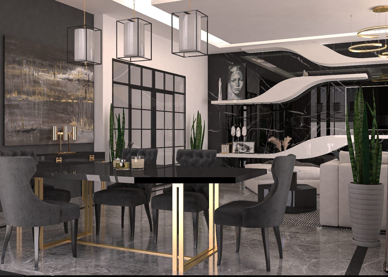 Five detached villas, with a private infinity pool, 450 - 490 m2 фото 19