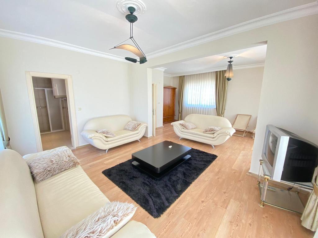 Меблированный дублекс планировки 3+1, 160 м2 с видом на море, район Махмутлар, Аланья фото 11