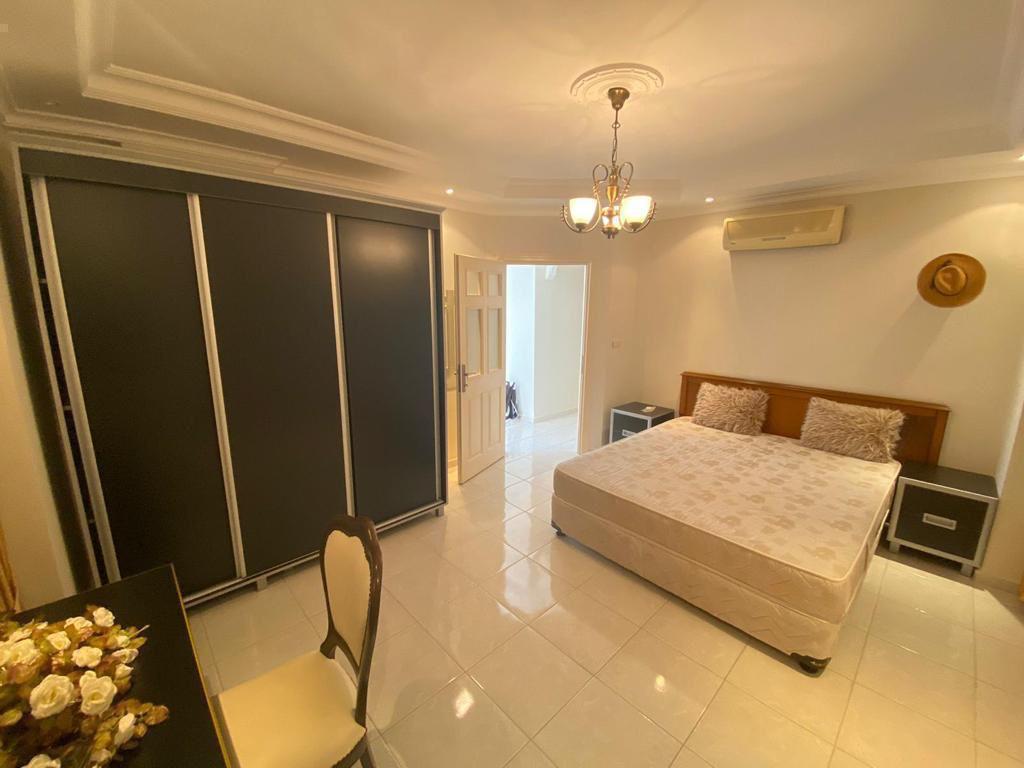 Меблированный дублекс планировки 3+1, 160 м2 с видом на море, район Махмутлар, Аланья фото 14