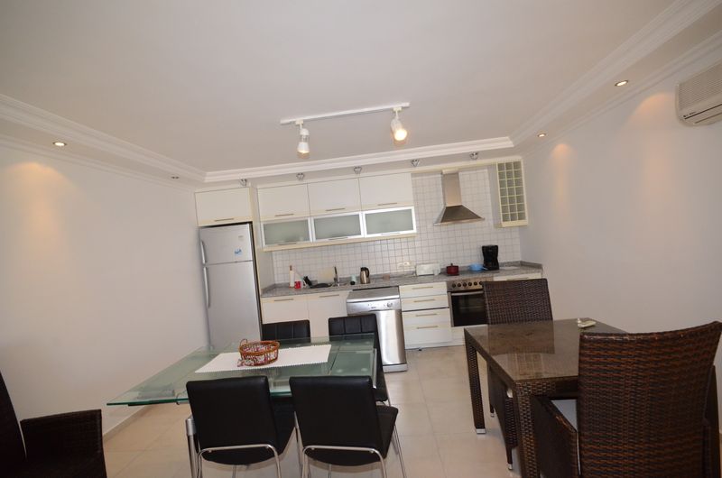 Просторные апартаменты 2+1 с панорамным видом на средиземное море в Махмутларе, 110м2. фото 17