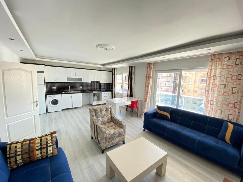 Большая двухкомнатная квартира 70м2, с частичным видом на море в центральной части Махмутлара. фото 16