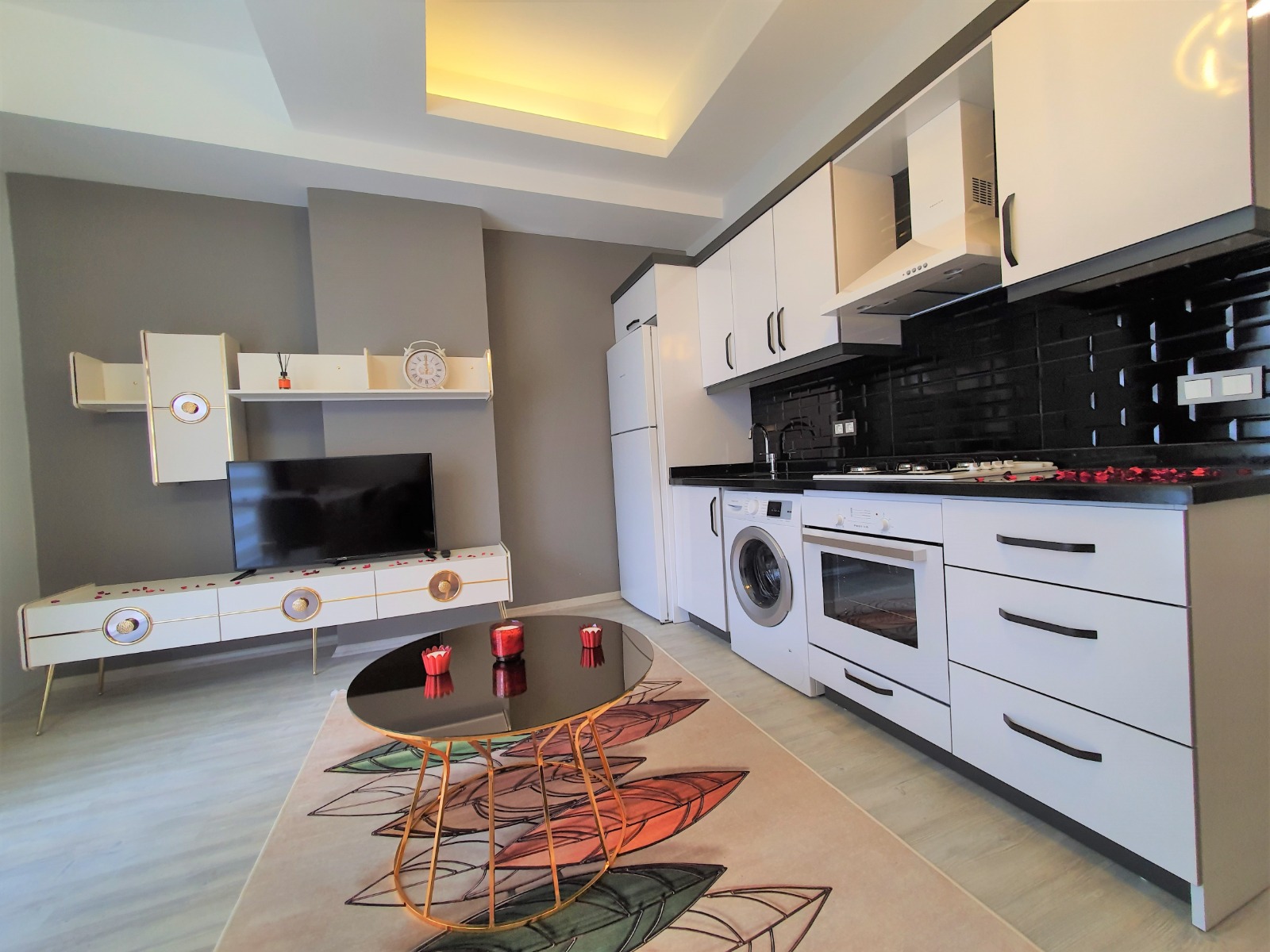 Две квартиры 1+1 в новом комплексе, 50м2 фото 7