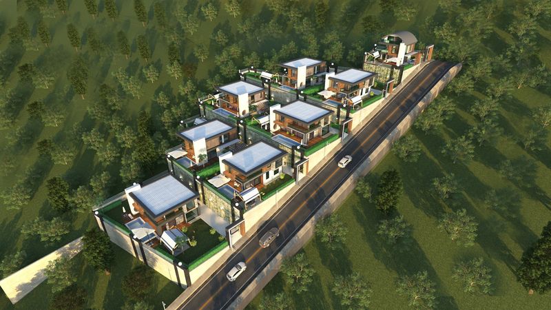 Luxurious Baroque style villas with panoramic sea views at the excavation stage. Kargicak, Alanya. фото 3