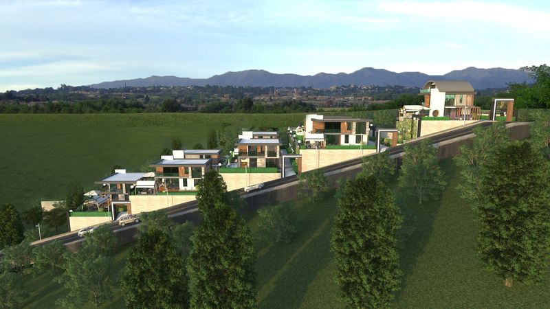 Luxurious Baroque style villas with panoramic sea views at the excavation stage. Kargicak, Alanya. фото 16