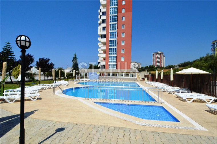 Квартира 2+1 в районе Конаклы с видом на море и горы, 95 м2 фото 1
