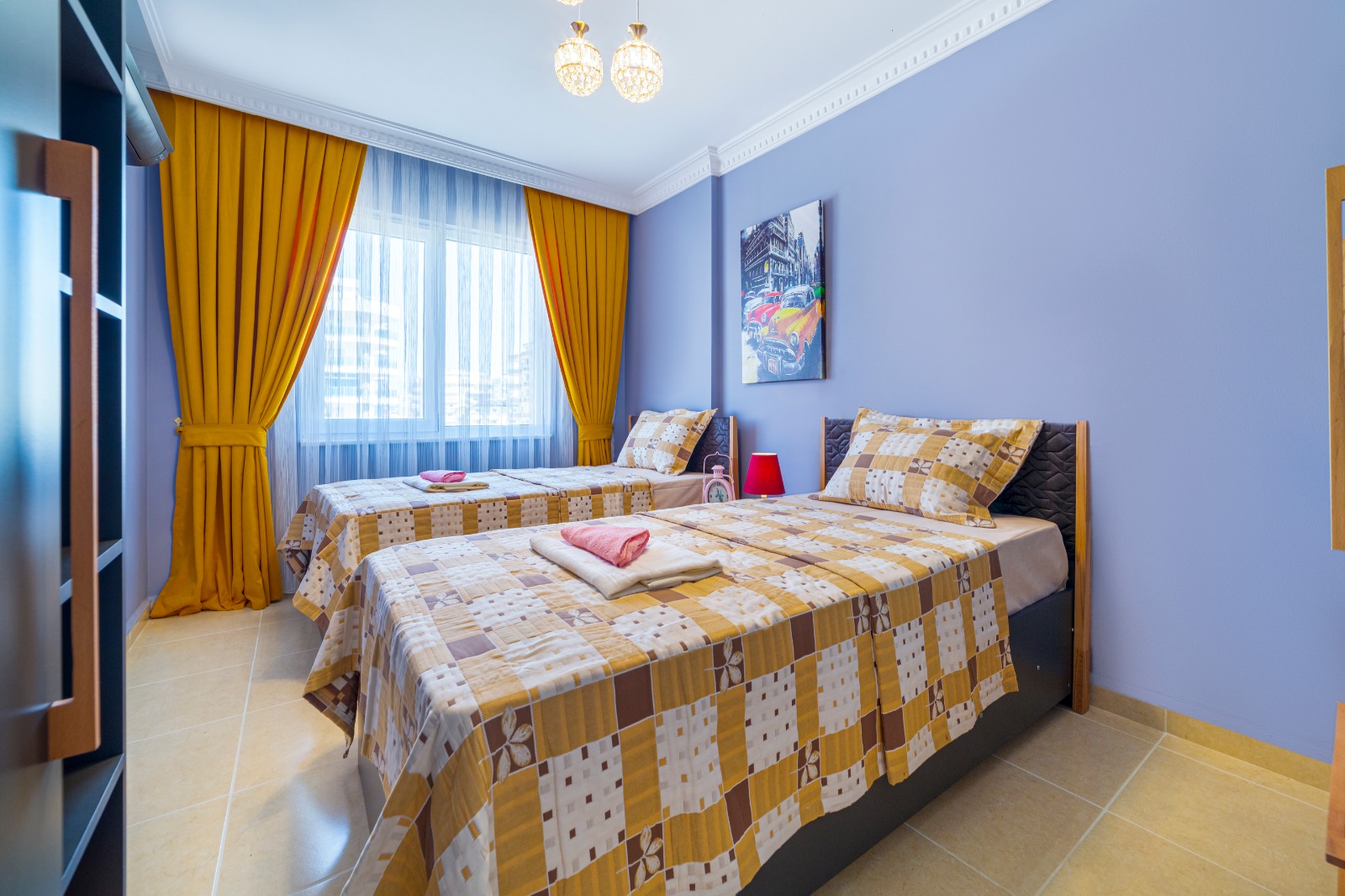 Трехкомнатная квартира с новой мебелью и боковым видом на море на ул.Барбаросса , 115м2 фото 5