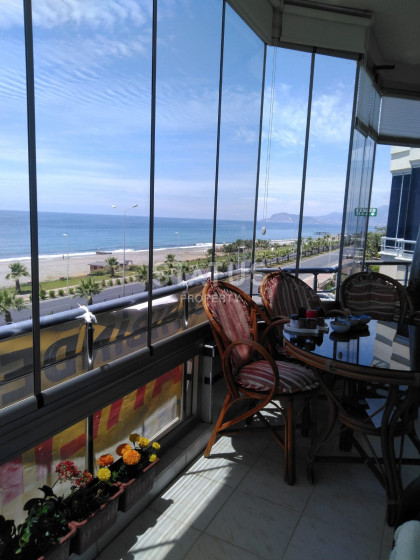 Просторная квартира планировки 3+1, 120 м2 с прямым видом на море, район Махмутлар, Аланья фото 1