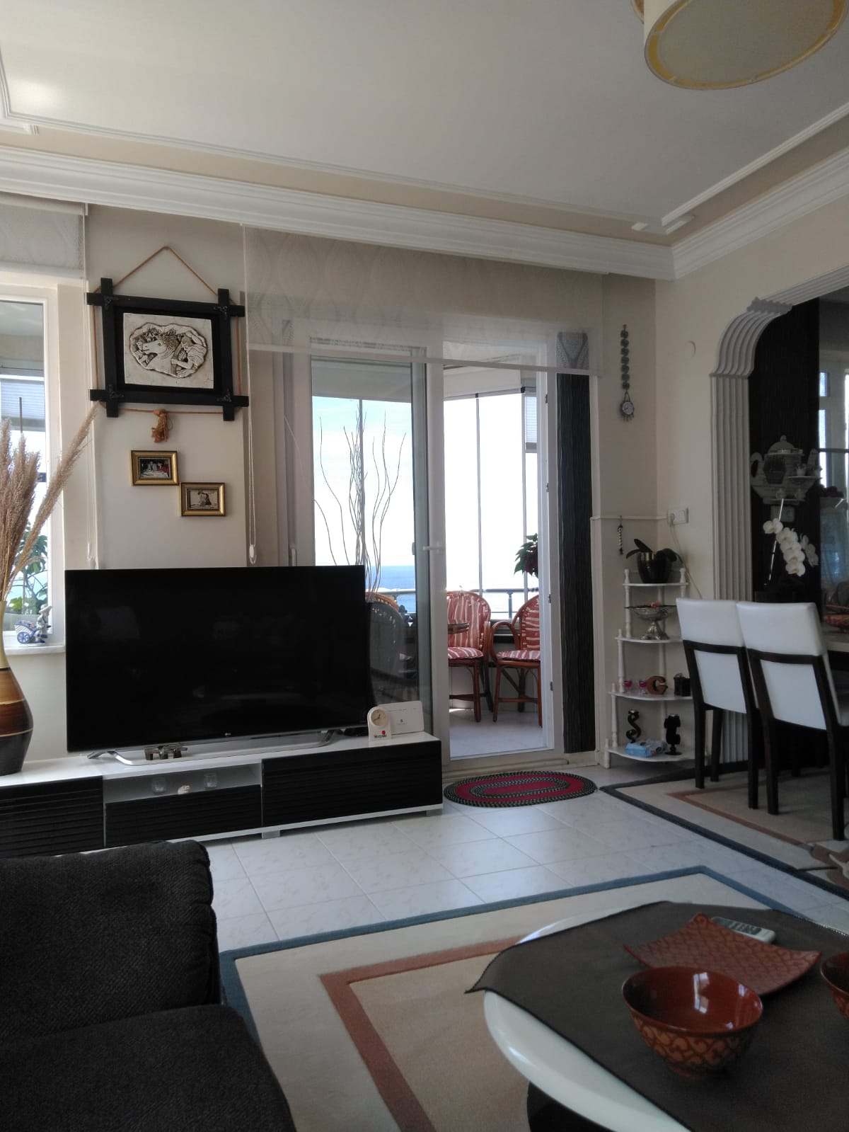 Spacious apartment layout 3+1, 120 m2 with direct sea view, Mahmutlar area, Alanya фото 7