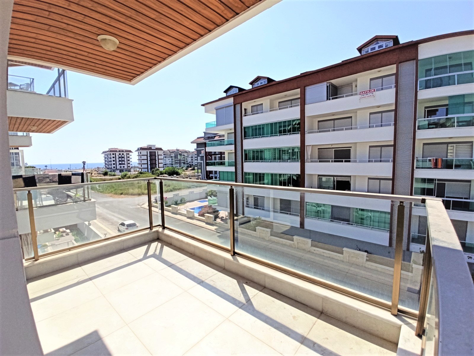 Квартира 1+1 с видом на море в районе Кестель, 58 м2 фото 11