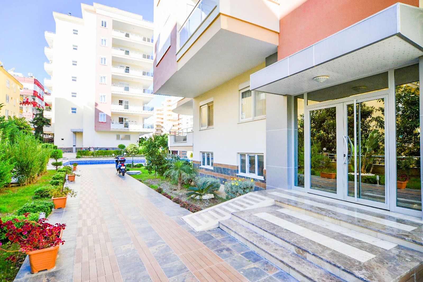 Двухкомнатная квартира 60 м2 с видом на море в Махмутларе фото 9