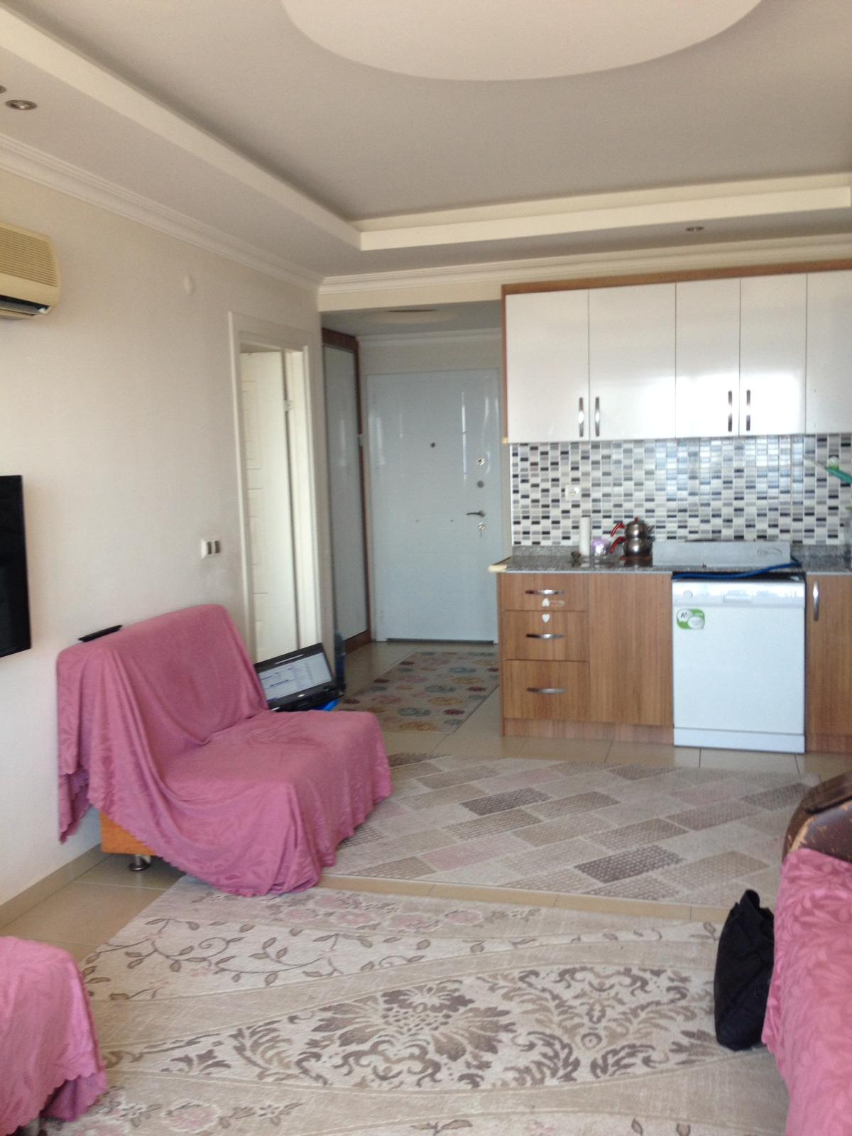 Двухкомнатная квартира 60 м2 с видом на море в Махмутларе фото 23