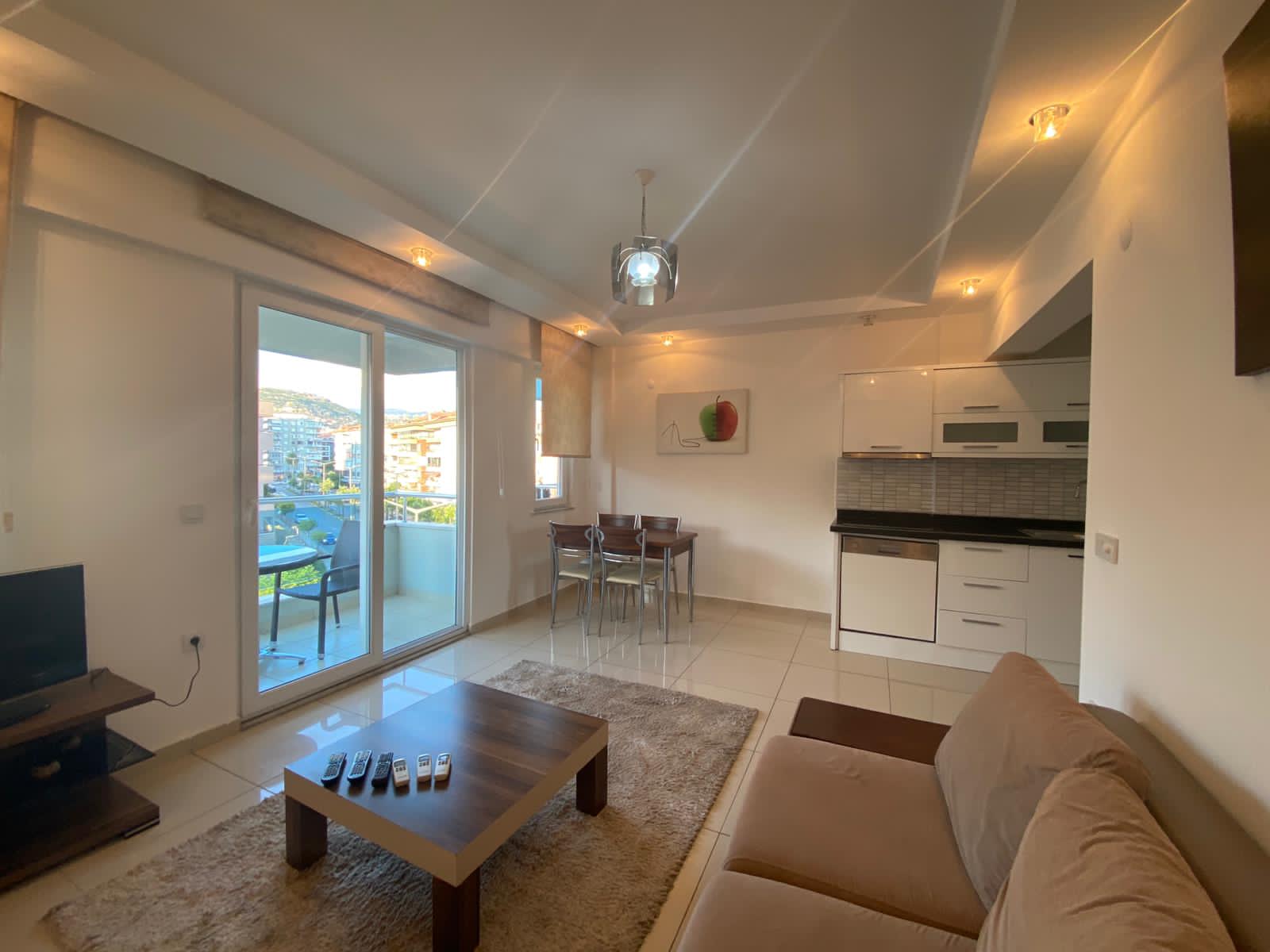 Трехкомнатная квартира с мебелью в районе пляжа Клеопатра, 75м2 фото 5