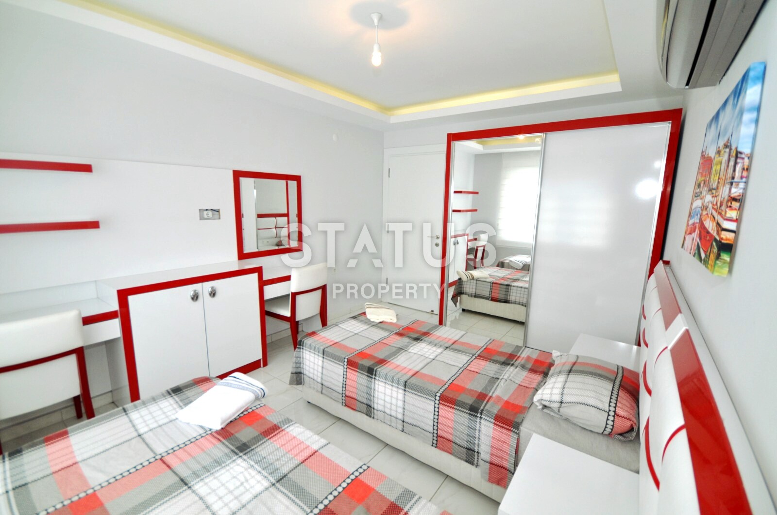 Супер - цена!!! Меблированная трехкомнатная квартира в современном комплексе в районе Махмутлар. фото 7