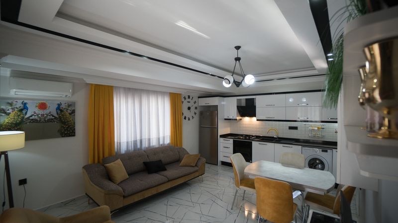 Квартира 2+1, 106 м2 всего минуте ходьбы от моря в самом центре Алании. фото 15